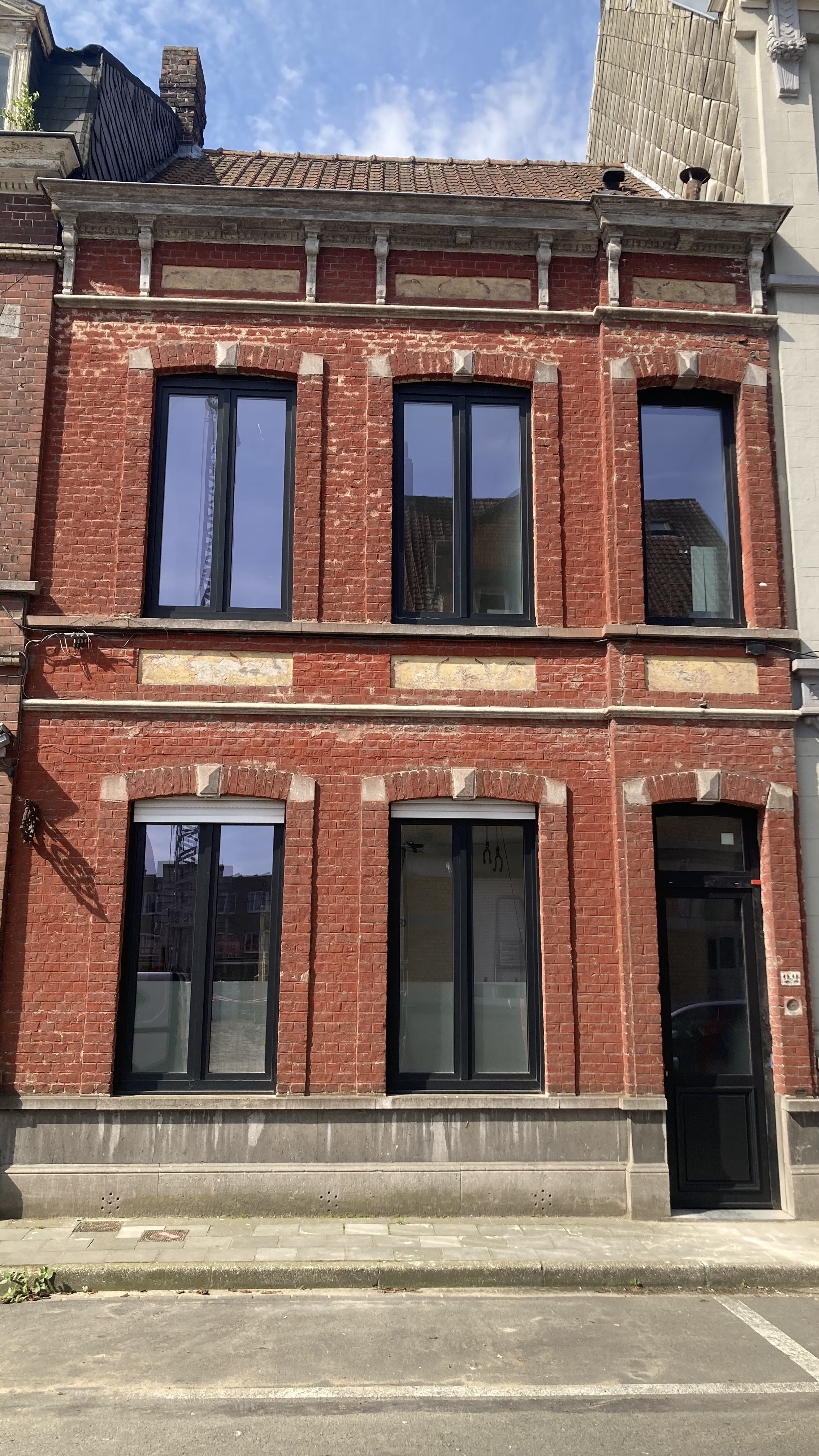 Voorgevel Vakantiehuis Wouter's home